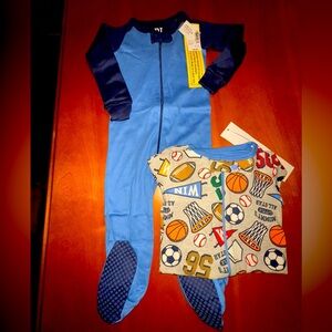 Boys 2pk footed zipper front sleeper children’s place